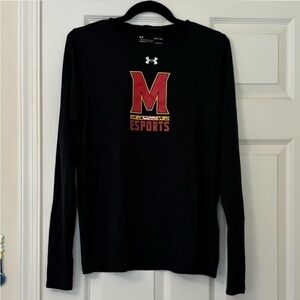 Under Armour University of Maryland UMD Esports Long Sleeve Shirt